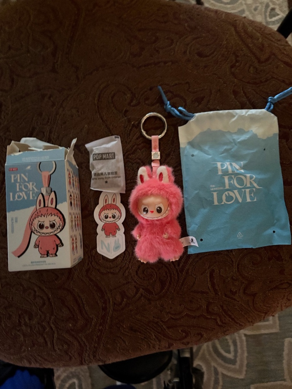 Labubu "Pin For Love" N-& Series, Letter "N"